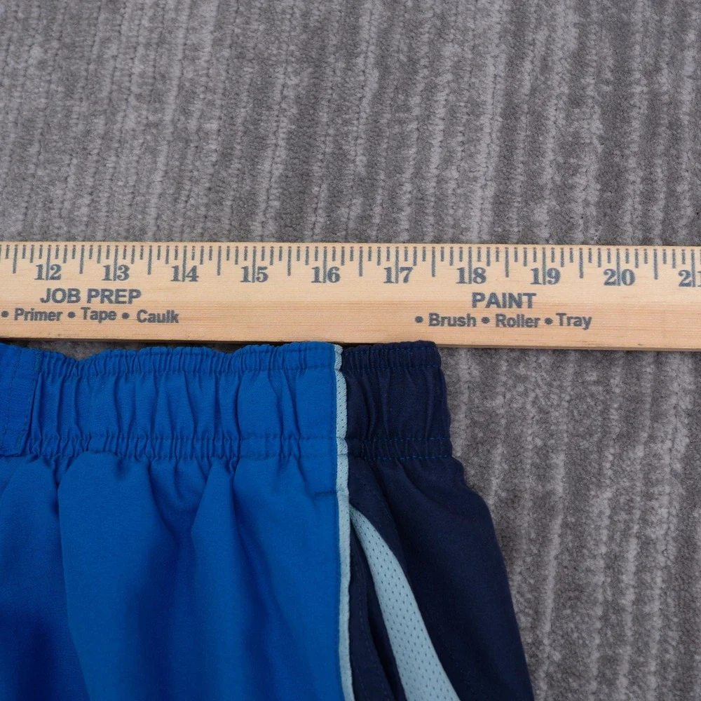Nike Mens Blue Navy Colorblock Board Shorts Swim Trunks XL Mesh Lining Pocket